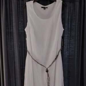 Ivory Maxi Sleeveless Summer Dress